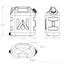 WATERPORT 2 GALLON WATER TANK