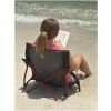 RENDEZVOUS CHAIR CHARCOAL/SALSA