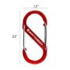Whitsunday Colorful S-Shaped Double Carabiner