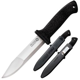 Cold Steel Peace Maker II Fixed Blade Knife – 5.5" German 4116 Stainless Steel Clip Point Blade with Secure-Ex® Sheath