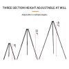 Whitsunday Camping Tripod for Outdoor Campfires & Cooking