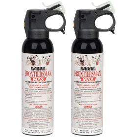 SABRE Frontiersman MAX Bear & Mountain Lion Spray – Maximum Strength Wildlife Defense