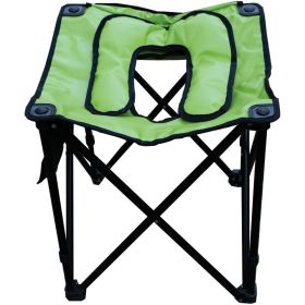 Foldable Commode Chair – Portable Steel Frame Toilet Seat