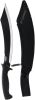 Schrade Decimate Parang Machete – 12” 3Cr13 Steel Blade with Rubberized Grip