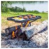 Lodge Fire & Cook Stand – Heavy-Duty Outdoor Fire Pit Cooking Stand