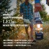 Coleman Classic Recharge 800 Lumen LED Lantern – USB-C Rechargeable Camping Lantern with Power Bank, Black