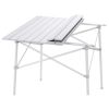 Aluminum Camp Table – Folding Camping & Tailgating Table with Carry Bag