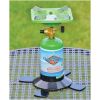 Flame King Portable BottleTop Camping Stove with Stand (10,000 BTU)