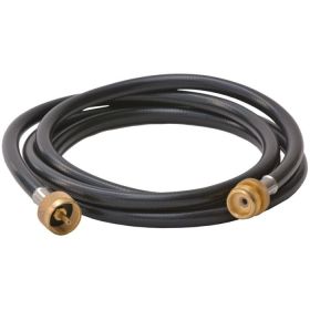8 Ft. Propane Extension Hose for 1 Lb. Cylinder Distribution Tree, T and Y Connector