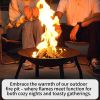 Whitsunday Wood Burning Fire Pit & BBQ Grill – 3-in-1 Outdoor Fire Pit