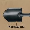 Gerber Folding Spade E-Tool with Serrated Blade – Compact Entrenching & Survival Shovel