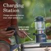 Coleman Classic Recharge 800 Lumen LED Lantern – USB-C Rechargeable Camping Lantern with Power Bank, Black