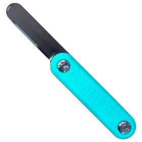 Toadfish Clam Knife – Teal 2.75" 440 Stainless Steel Full Tang Clam Shucking Knife