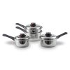 17 Pc - 9 Element Waterless Cookware