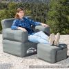Pittman Outdoors Inflatable Chair with Built-in Rechargeable Pump