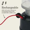 Coleman Classic Recharge 800 Lumen LED Lantern – USB-C Rechargeable Camping Lantern with Power Bank, Black