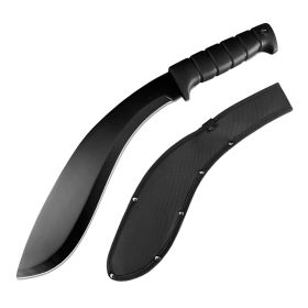 Day Zero Survival 17" Tactical Kukri Machete Knife – Full Tang Recurved Blade