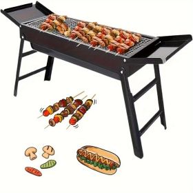 23" Collapsible Charcoal BBQ Grill – Lightweight, Portable, Stainless Steel