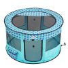 VEVOR 44"x44"x24" Foldable Pet Playpen – Waterproof, Portable Crate for Indoor/Outdoor Use