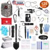 125-in-1 Survival Kit – Tactical Gear, First Aid & Tools for Emergency & Outdoor Adventures