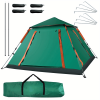 2–3 Person Waterproof Camping Tent – Foldable with Mosquito Nets & Carry Bag