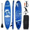 Inflatable and Adjustable Stand Up Paddle Board - Blue