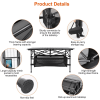 Adjustable Folding Table with Storage Bag – Lightweight Metal Tripod Base for Indoor & Outdoor