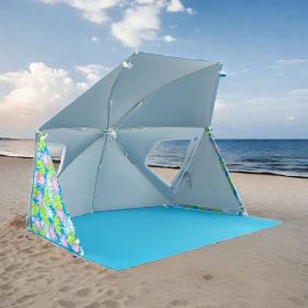 UPF 50+ Sun Protection Beach Umbrella Tent – Includes 1PC with Portable Carrying Bag
