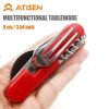 4 in 1 Folding Utensils Cutlery Set