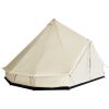 16.5' Large Teepee Bell Tent û 10-Person Waterproof Four-Season Family Tent