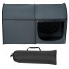 VEVOR 4-Door Bed Tent – Breathable Blackout Tent with 0.28" Fiber Poles