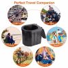Portable Folding Camping Toilet for Adults – Includes Lid, Carry Bag & Garbage Bags