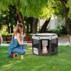 VEVOR 36" Foldable Pet Playpen – Waterproof, Portable Crate for Dogs & Cats, Indoor/Outdoor Use