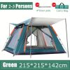2–3 Person Waterproof Camping Tent – Foldable with Mosquito Nets & Carry Bag