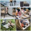 75" x 25" x 3" Memory Foam Camping Mattress