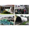 10x12ft Heavy Duty Poly Tarp/ Silver + Black