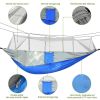Double Camping Hammock with Mosquito Net – 600 lbs, Portable with Straps & Carry Bag