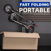 800W Electric Scooter: 28 MPH, 28-Mile Range, Foldable with Seat & Off-Road Tires