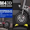 800W Electric Scooter: 28 MPH, 28-Mile Range, Foldable with Seat & Off-Road Tires