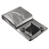 16x20ft Heavy Duty Poly Tarp/ Silver + Black