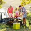 Adjustable Folding Table with Storage Bag – Lightweight Metal Tripod Base for Indoor & Outdoor