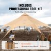 VEVOR 16.4ft Canvas Bell Tent for 4 Seasons