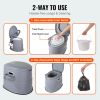 VEVOR Portable Toilet for Camping - Detachable Inner Bucket & Removable Paper Holder