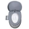 VEVOR Portable Toilet for Camping - Detachable Inner Bucket & Removable Paper Holder