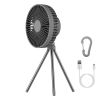 Rechargeable Foldable Camping Fan with Tripod & Hook