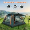 2–3 Person Waterproof Camping Tent – Foldable with Mosquito Nets & Carry Bag