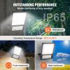 VEVOR LED Stadium Light 300W 35000LM LED Flood Light 6500K Daylight White IP65