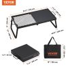 VEVOR Folding Campfire Grill – Heavy-Duty Steel Mesh, 22.4", Portable with Legs & Carry Bag