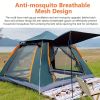 2–3 Person Waterproof Camping Tent – Foldable with Mosquito Nets & Carry Bag
