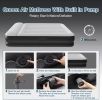 16" Full-Size Self-Inflating Air Mattress – Built-In Pump, Thick Comfort Bed for Camping & Guests